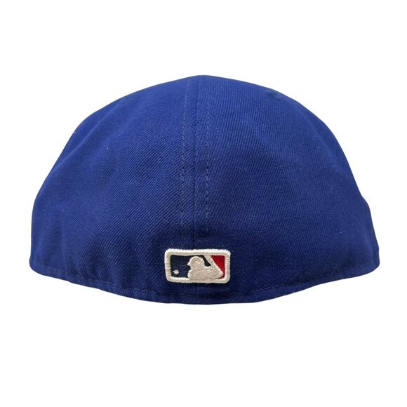 Los Angeles Dodgers 7 3/8 Fitted Baseball Hat Cap On Field New Era 59Fifty MLB - Picture 5 of 12